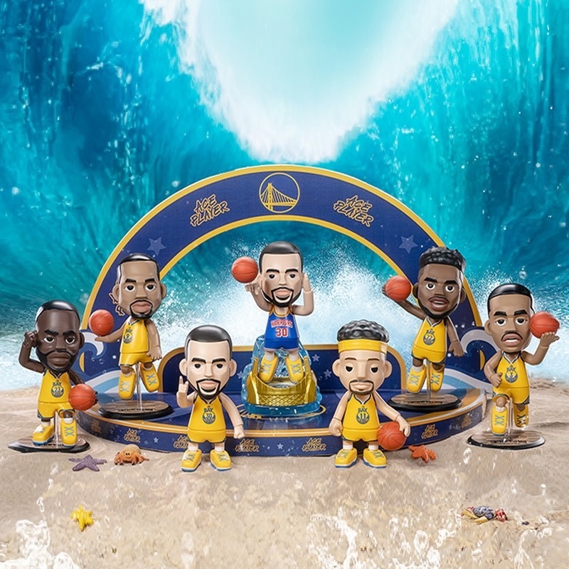 AcePlayer CURRY 王牌化身 盒抽公仔 金洲勇士隊 系列【APNBA-GSW01P】
