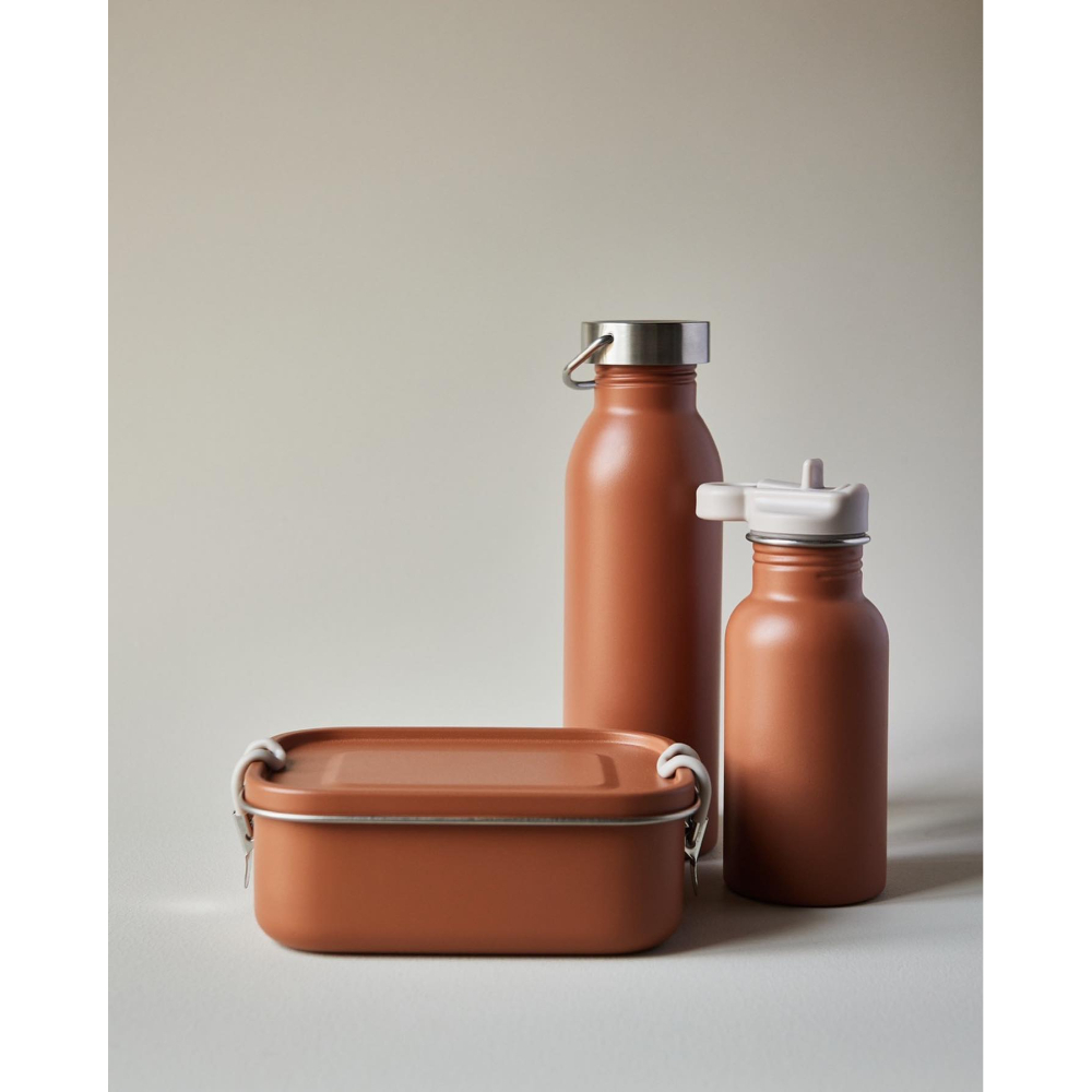 丹麥Haps Nordic 不鏽鋼水壺700ml-磚塊紅