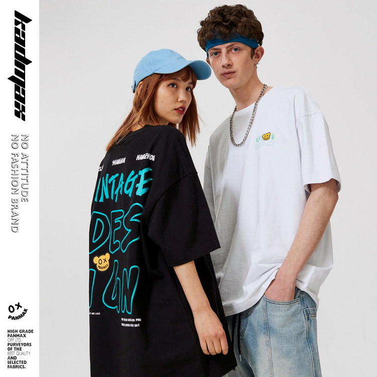 KADMAX大尺碼-潮牌短袖T恤〈BSTS0025〉