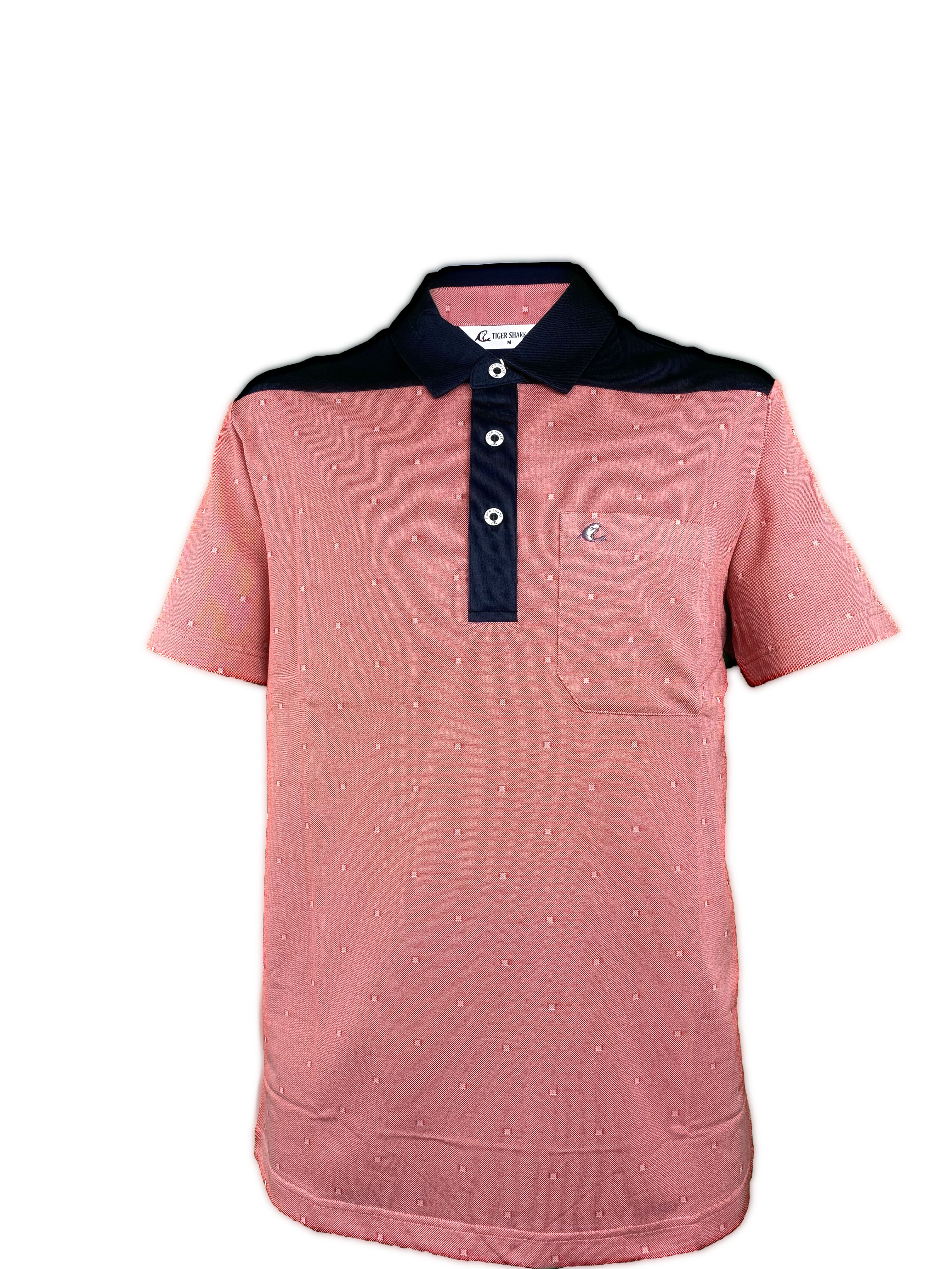 彈力排汗條紋POLO衫