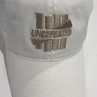 [S] UNDEFEATED BIG LOGO CAP,WHITE, UDF21FWCAP004IV (SMW48)