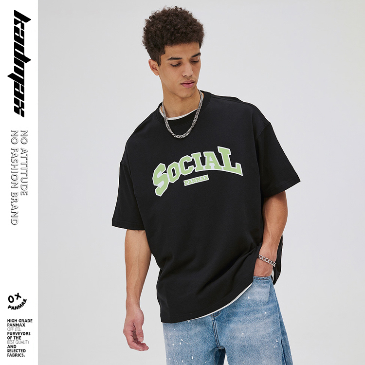 KADMAX大尺碼-潮牌短袖T恤〈BSTS0122〉