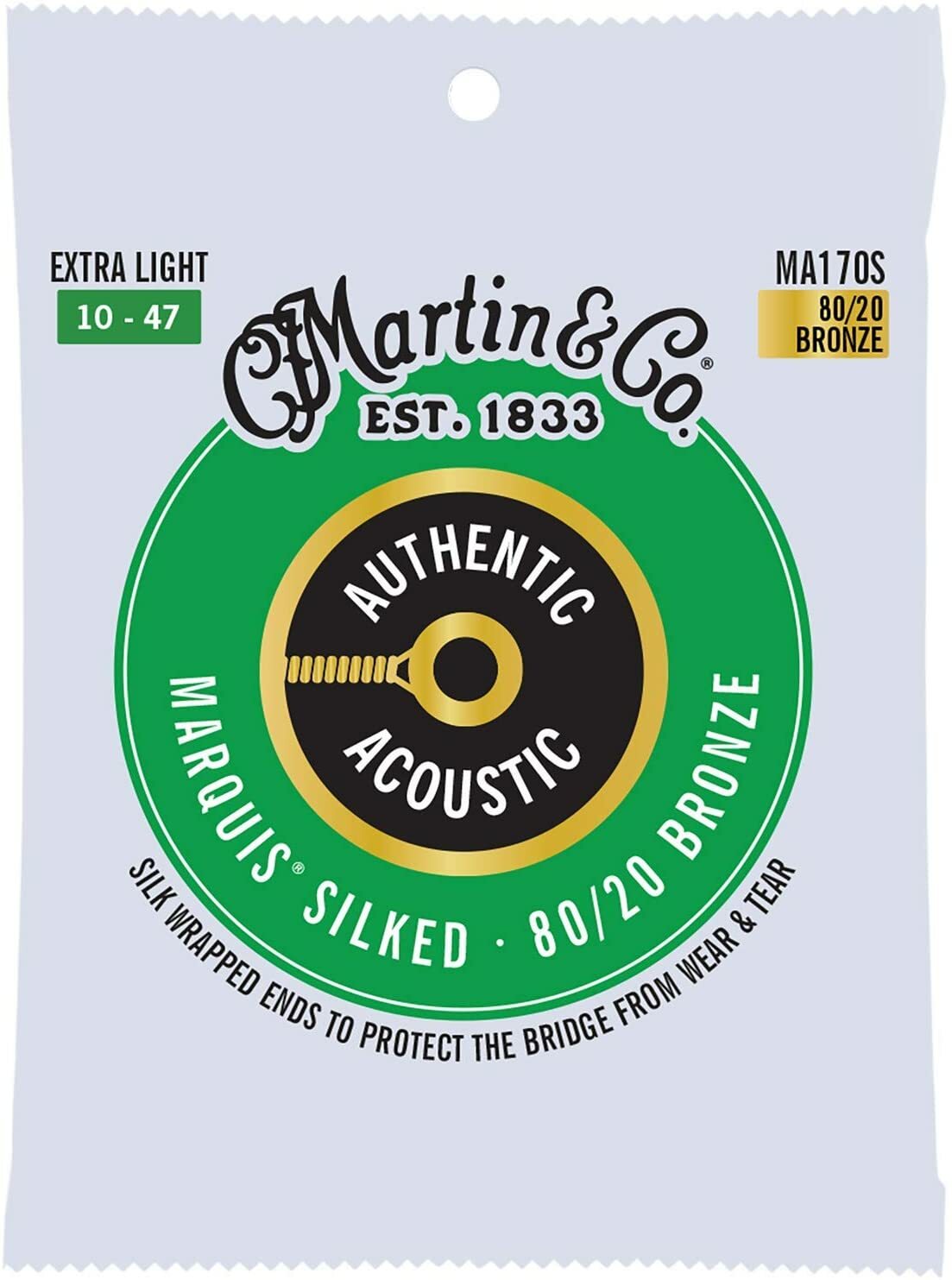 Martin MA170S 10-47 黃銅 木吉他弦 公司貨【宛伶樂器】