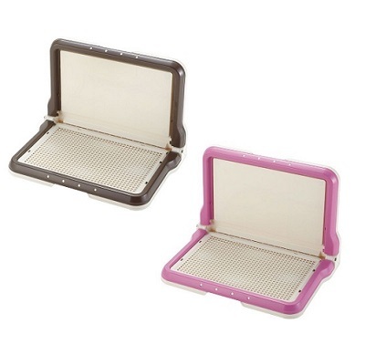 Richell L型狗廁所 (啡色) / (粉紅色) - ( S ) / ( L )