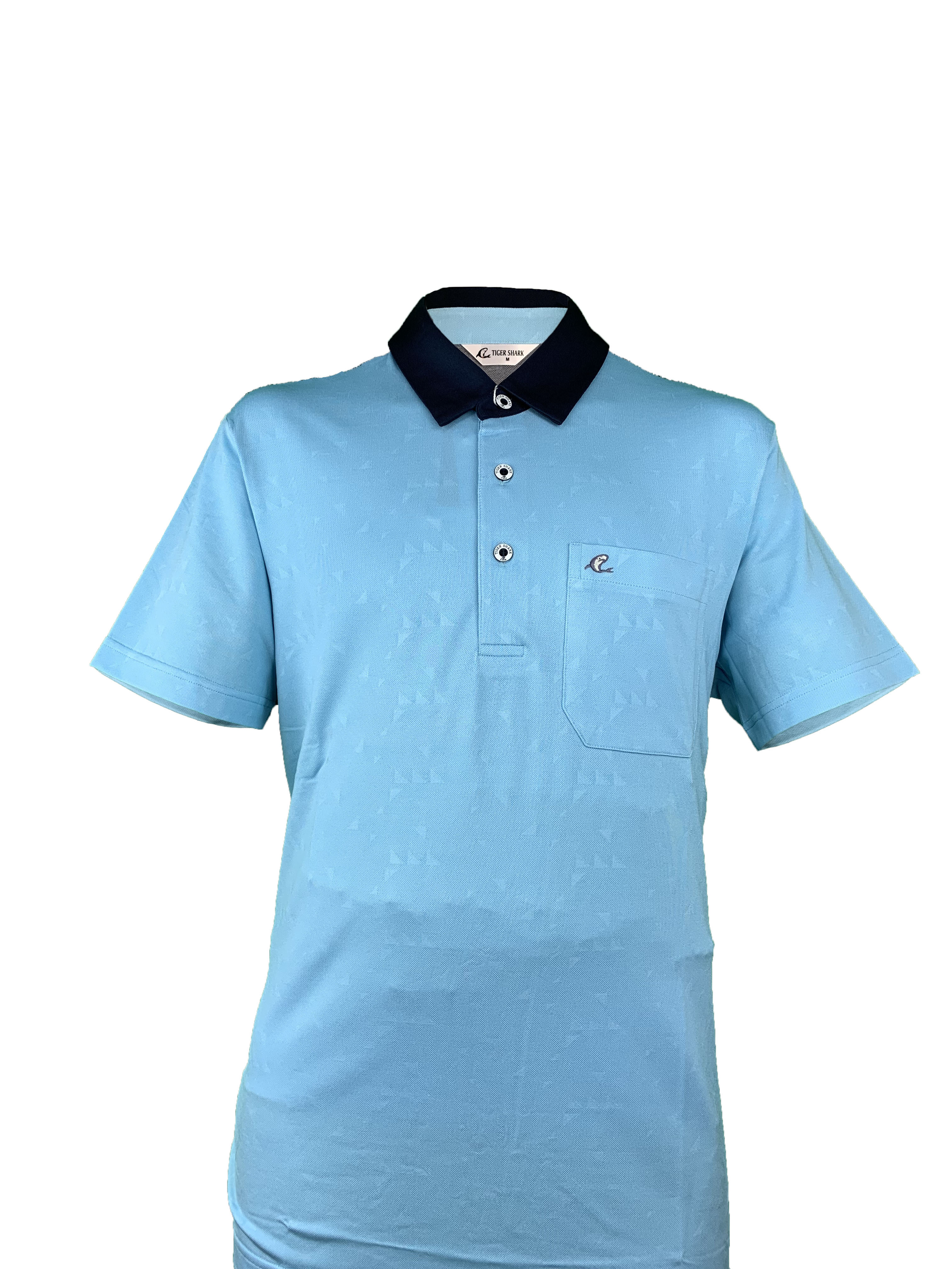 彈力排汗條紋POLO衫