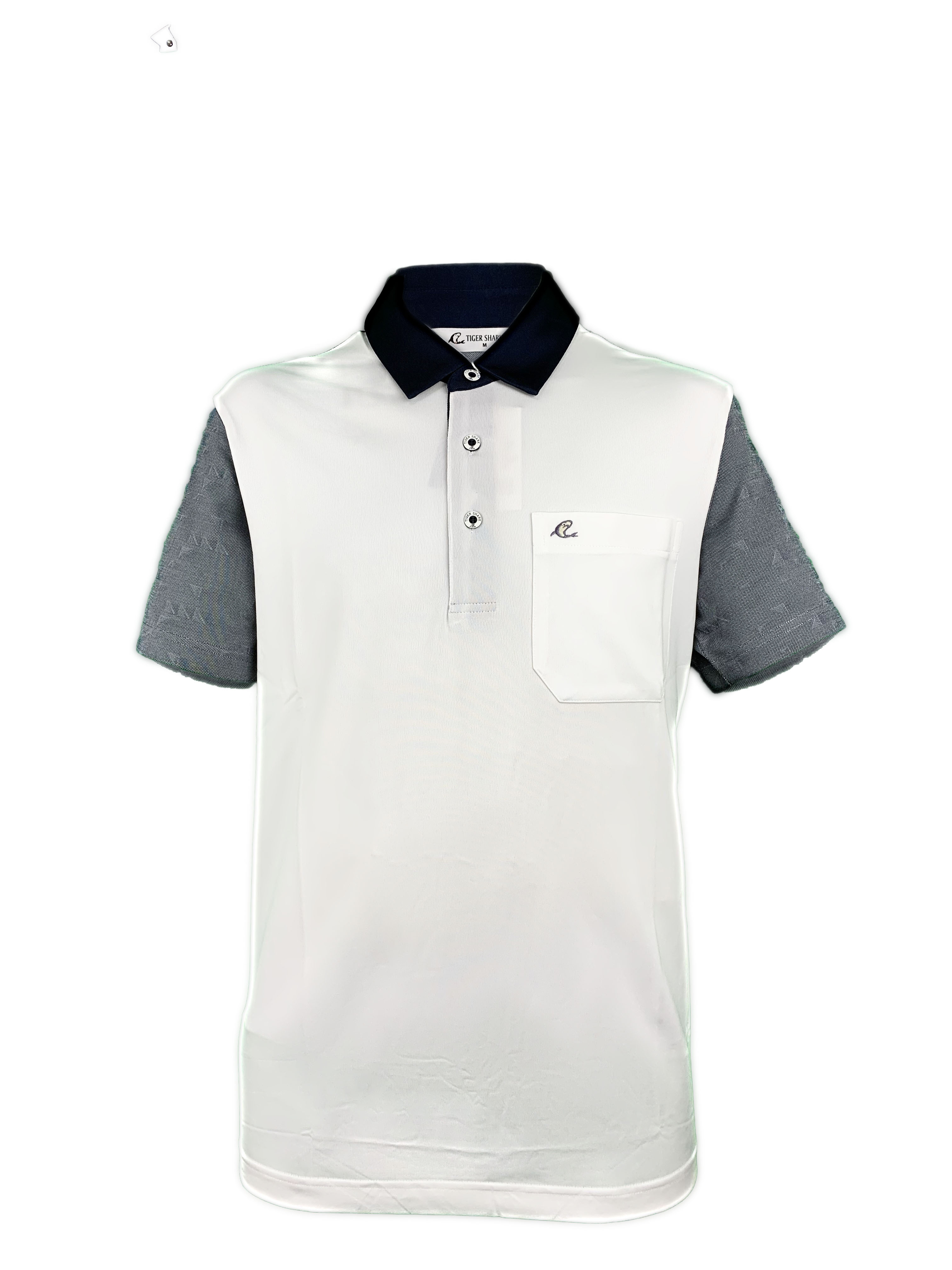 彈力排汗條紋POLO衫