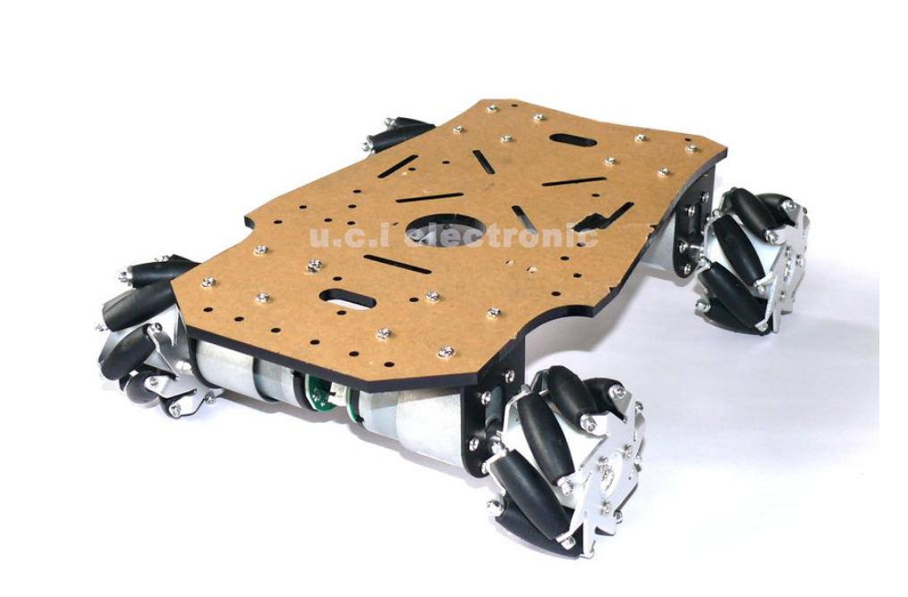 【UCI電子】(二Z-1) DIY全向移動小車麥克納姆輪小車底盤 小車 機器人小車
