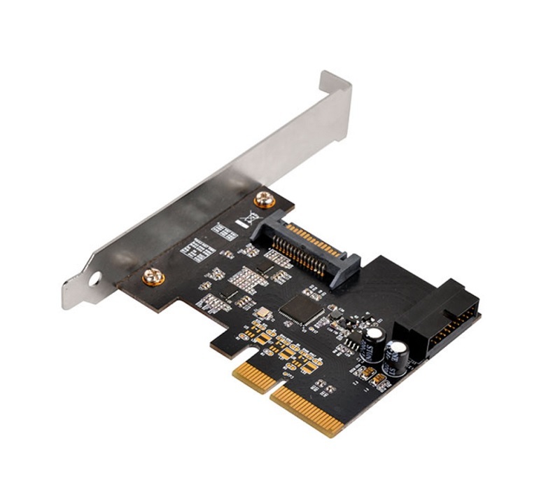 米特3C數位–SilverStone 銀欣 ECU04-E 內接19pin USB 3.1擴充卡/SST-ECU04-E