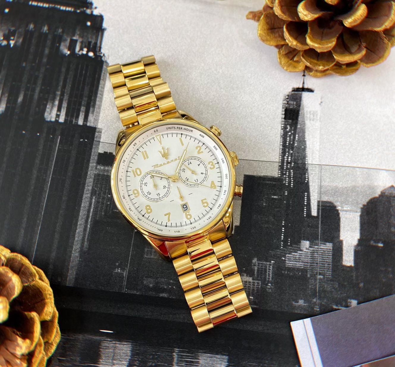 【Maserati】R8873646003 45mm Modern Watch