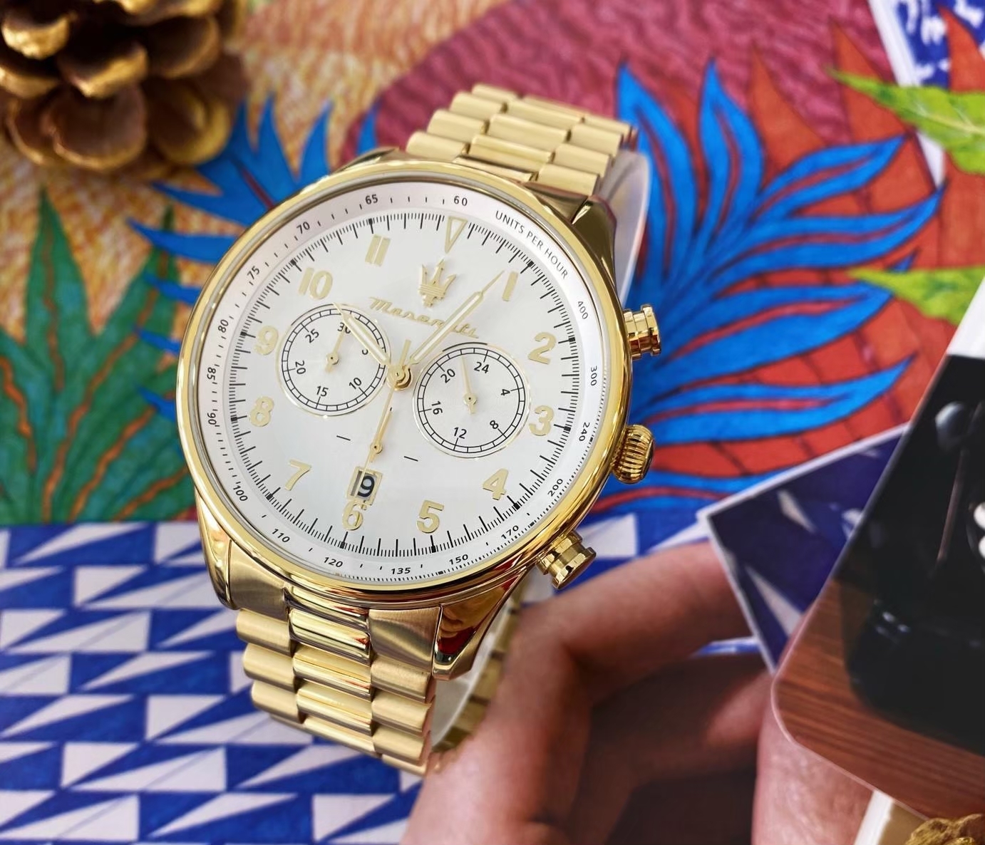 【Maserati】R8873646003 45mm Modern Watch