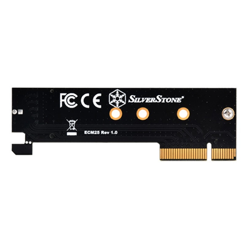 米特3C數位–SilverStone 銀欣 ECM25 PCIE M.2 SSD轉接卡/SST-ECM25