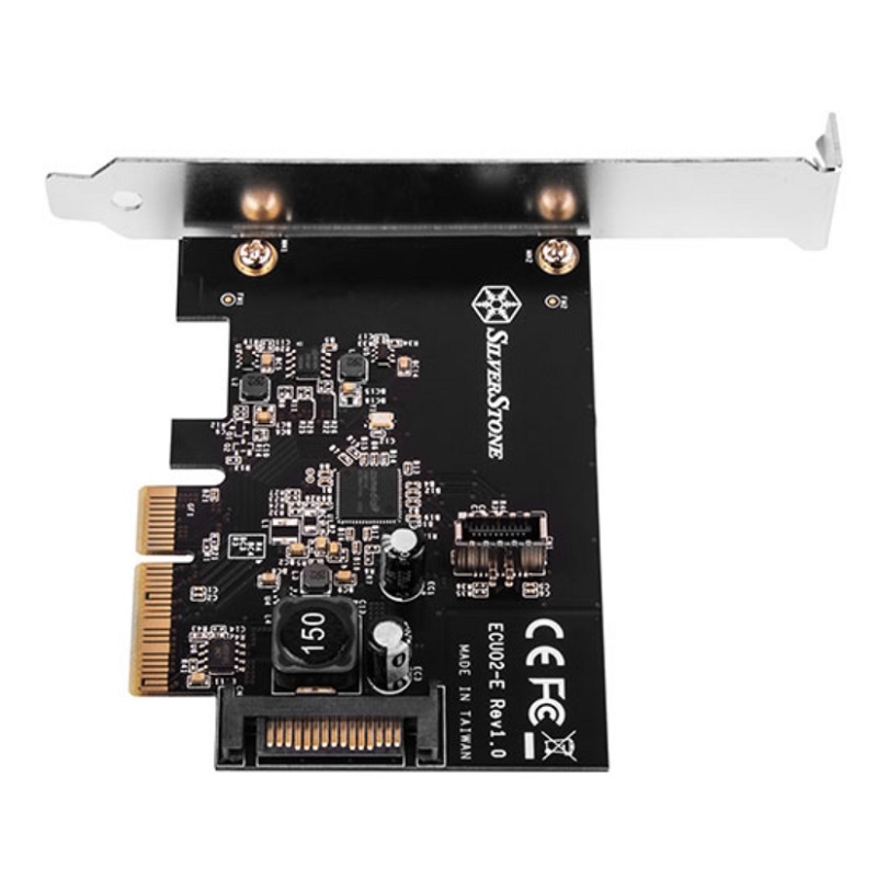 米特3C數位–SilverStone 銀欣 ECU02-E USB3.2 Gen2 PCI Express擴充卡
