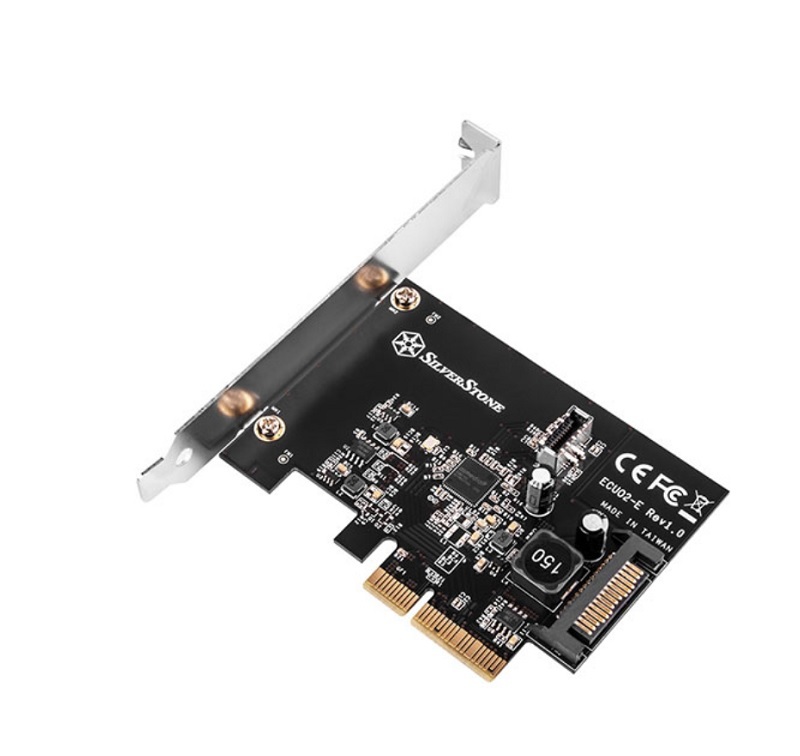 米特3C數位–SilverStone 銀欣 ECU02-E USB3.2 Gen2 PCI Express擴充卡