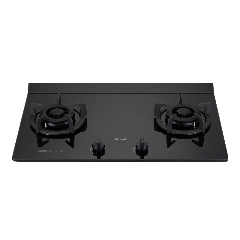 【結帳現折】Rinnai 林內 檯面式 極炎玻璃雙口爐 RB-M2720G (大天版) LED藍光旋鈕 定時功能