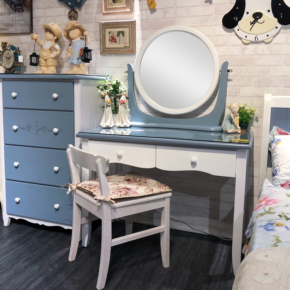 【Angel安琪】化妝台組合