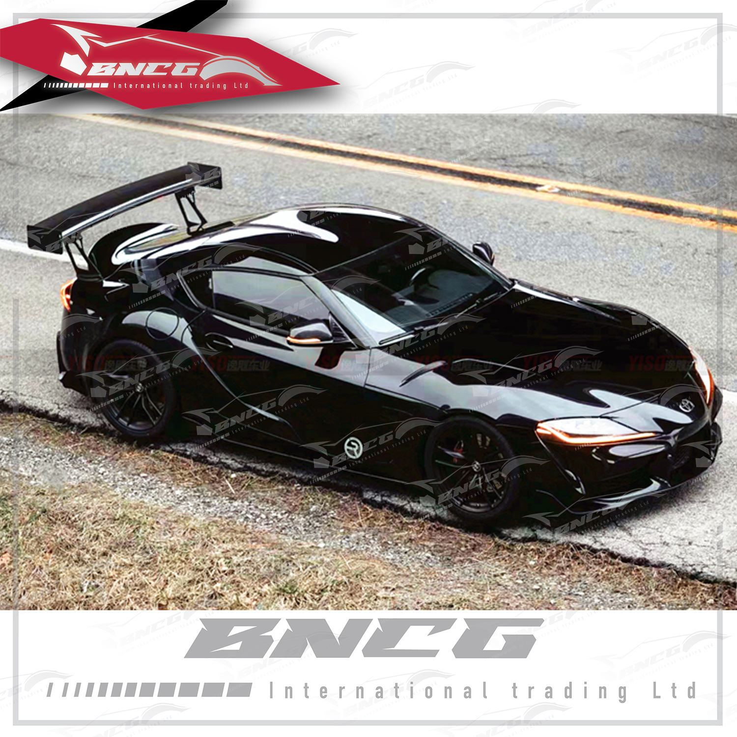 豐田 Toyota GR Supra A90 牛魔王 2019+年 乾碳纖維 空力套件 VERUS款 大尾翼 擾流板