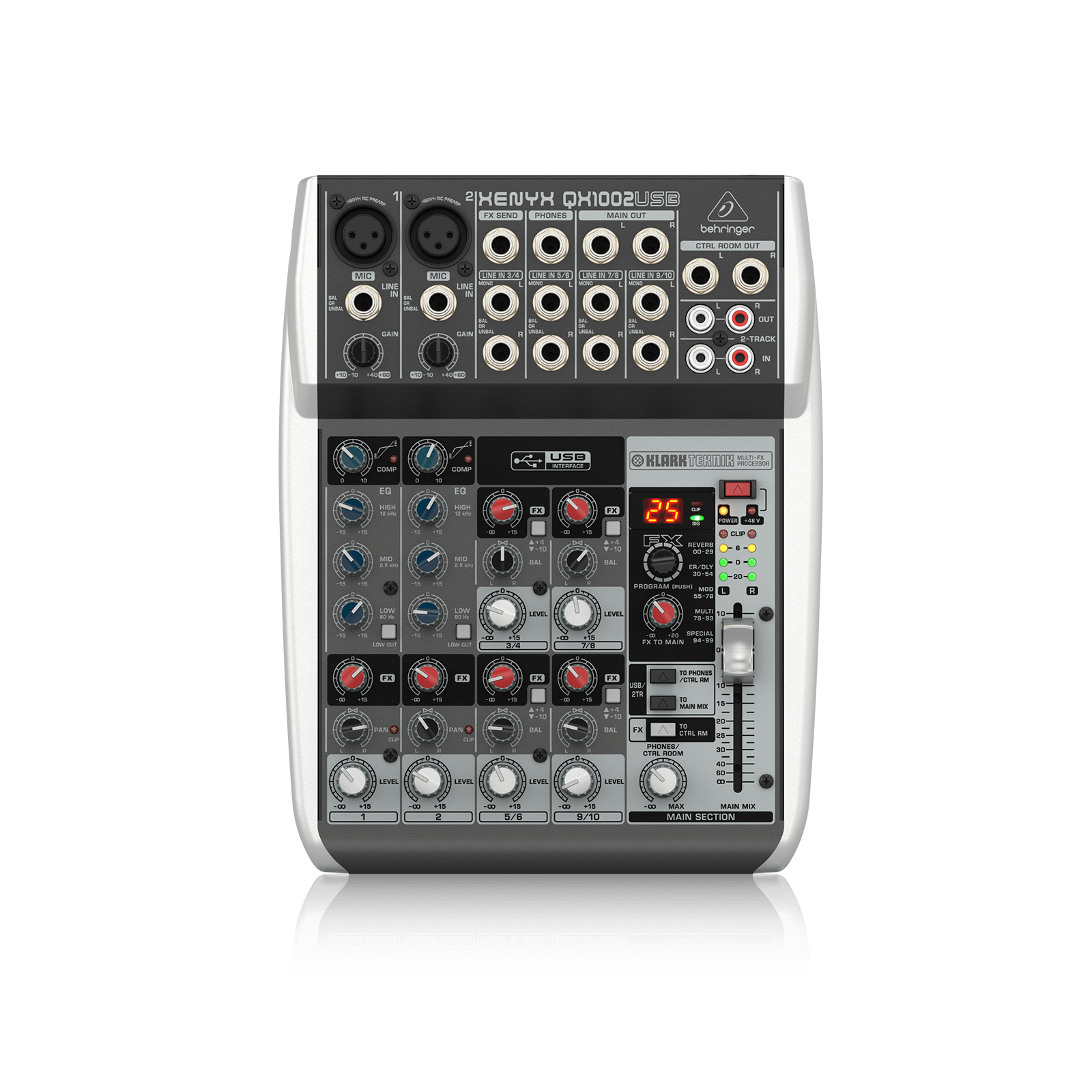 Behringer XENYX QX1002USB 調音台