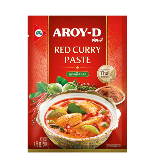 AROY-D - 泰國紅咖喱醬 50g