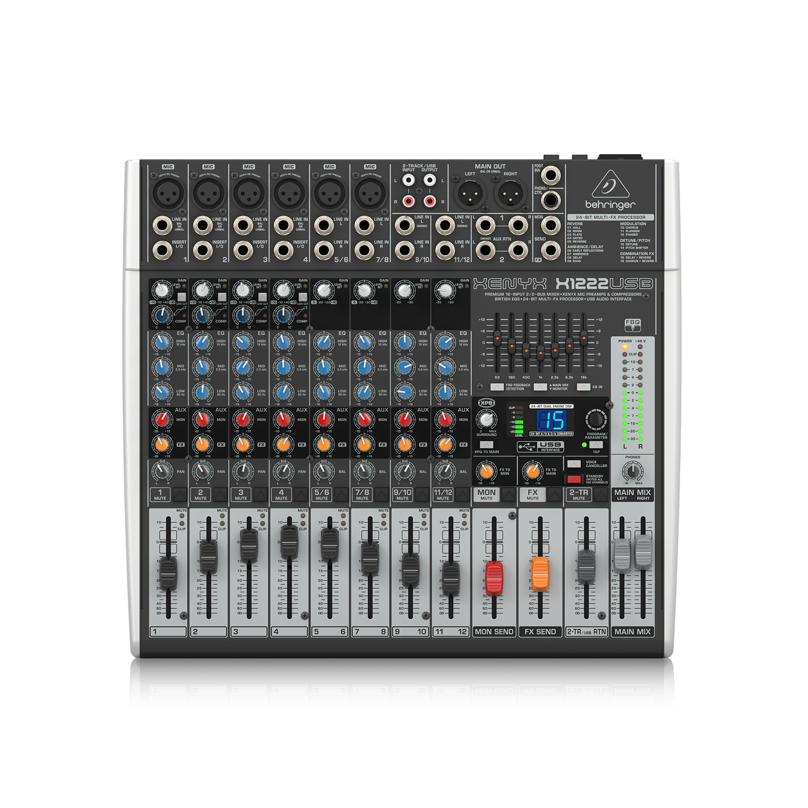 Behringer XENYX  X1222USB 調音台