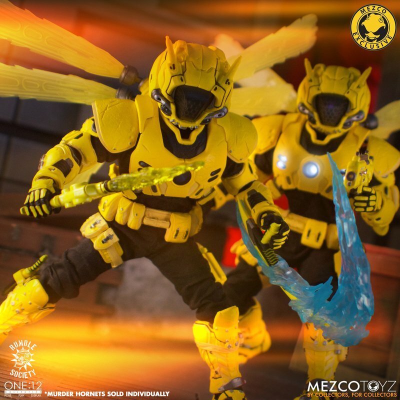 Mezco: 1/12 Rumble Society-Murder Hornet Krig (Exclusive)