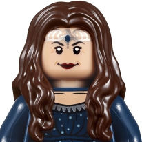 Lego 95225 Hair Long Wavy with Center Part