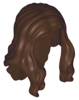 Lego 95225 Hair Long Wavy with Center Part