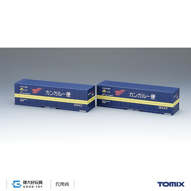TOMIX HO-3142 貨櫃 私有 U54A-30000形 (北海道西濃運輸 2入)