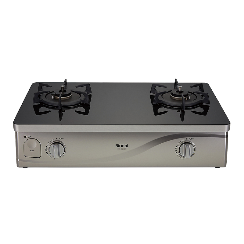 【結帳現折】Rinnai 林內 台爐式 感溫玻璃雙口爐 RTS-Q230G