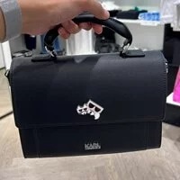 [S] KARL LAGERFELD 21SW3003 K/KOCKTAIL CROSSBODY,BLACK, 8720092332927 (SKL225)