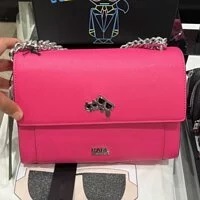 [S] KARL LAGERFELD 22UW3046 K/KOCKTAIL CORSSBODY,A512 FUCHSIA, 8720092802338 (SKL229)