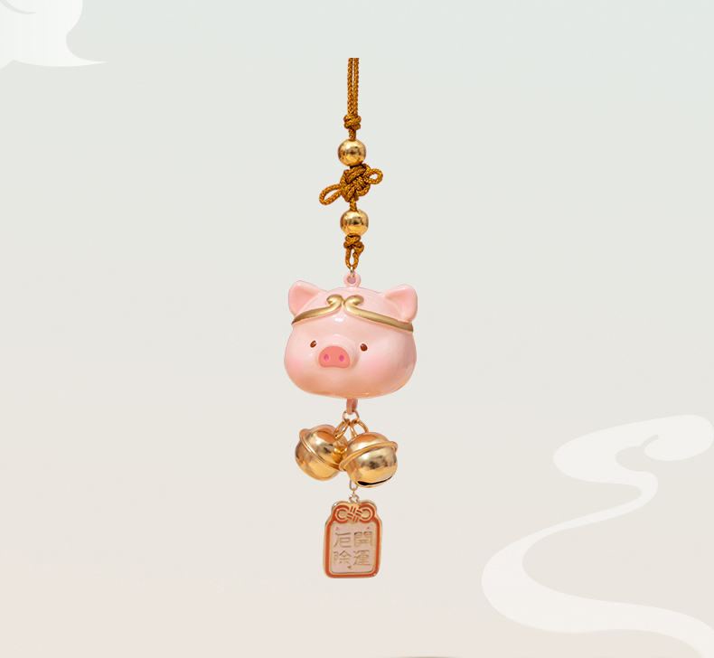 LuLu豬 取經系列 禦守鈴鐺挂件