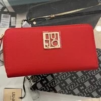 [S] LIU JO AA1120 E0017 3ECS XL ZIP ROUND , TRUE RED, 8053473940030 (SLJ15)