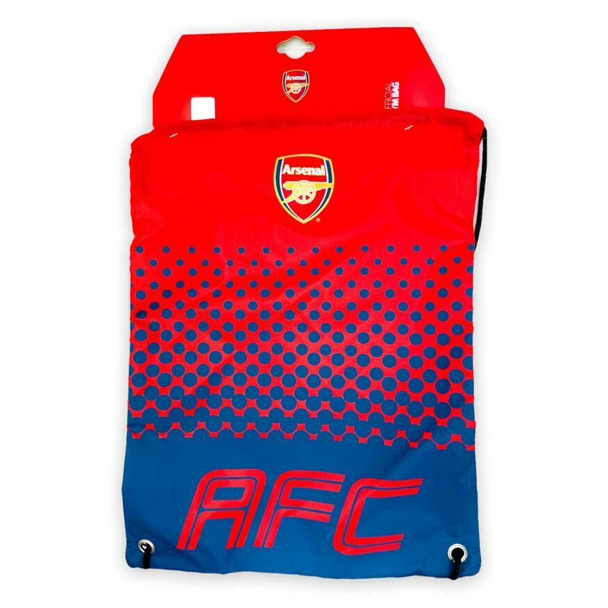 阿仙奴紅藍色波點運動袋