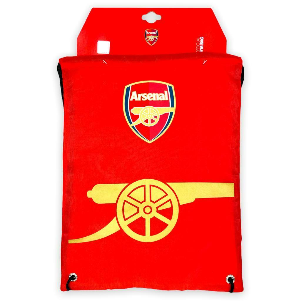 阿仙奴紅色金炮會徽運動袋