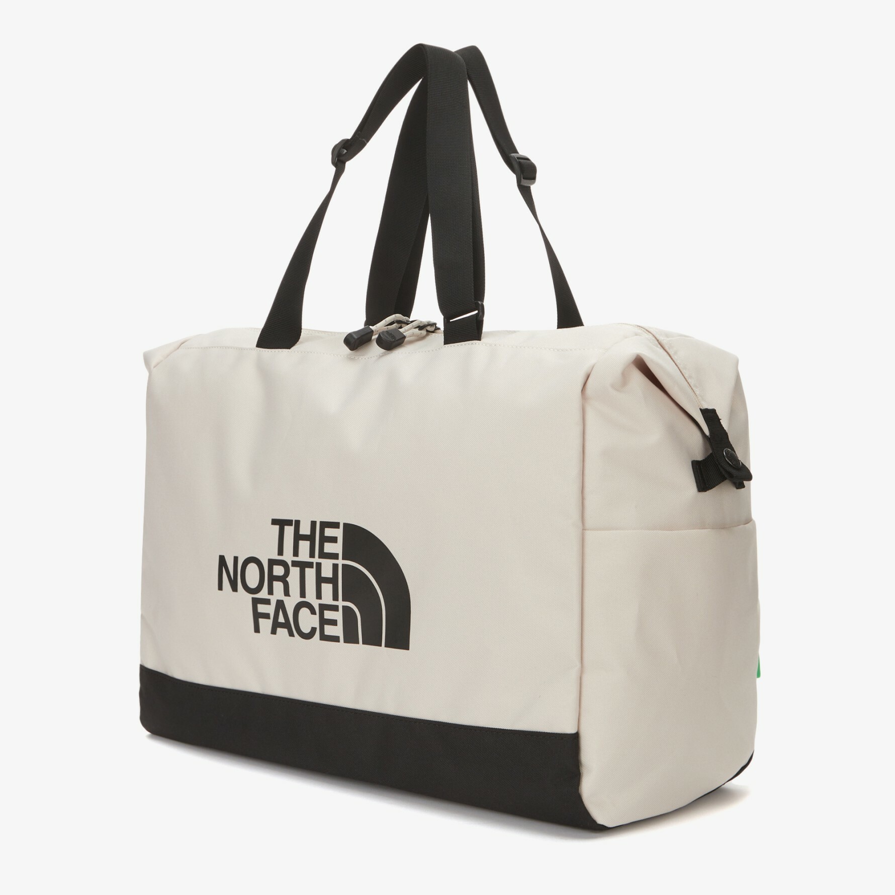 THE NORTH FACE 白標 大LOGO 輕便 旅行包 手提包 白 NN2FN68K