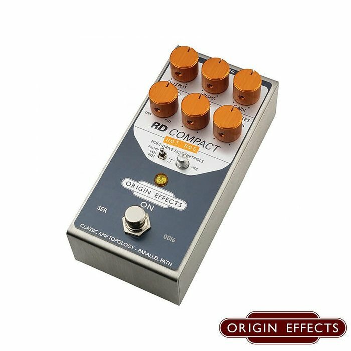 Origin Effects RevivalDrive Custom compact 手工破音效果器