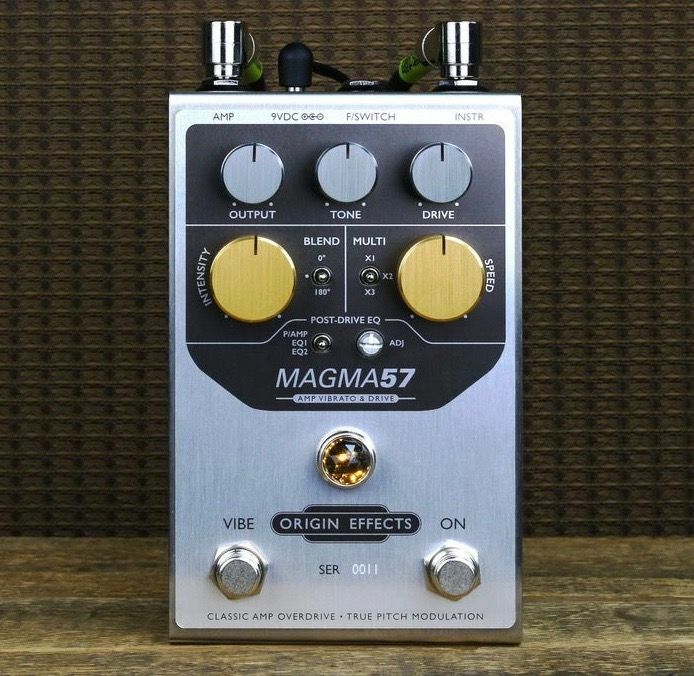 Origin Effects MAGMA57 AMP VIBRATO DRIVE 電吉他 效果器