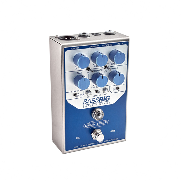 Origin Effects Bassrig Super Vintage Blue 貝斯 效果器