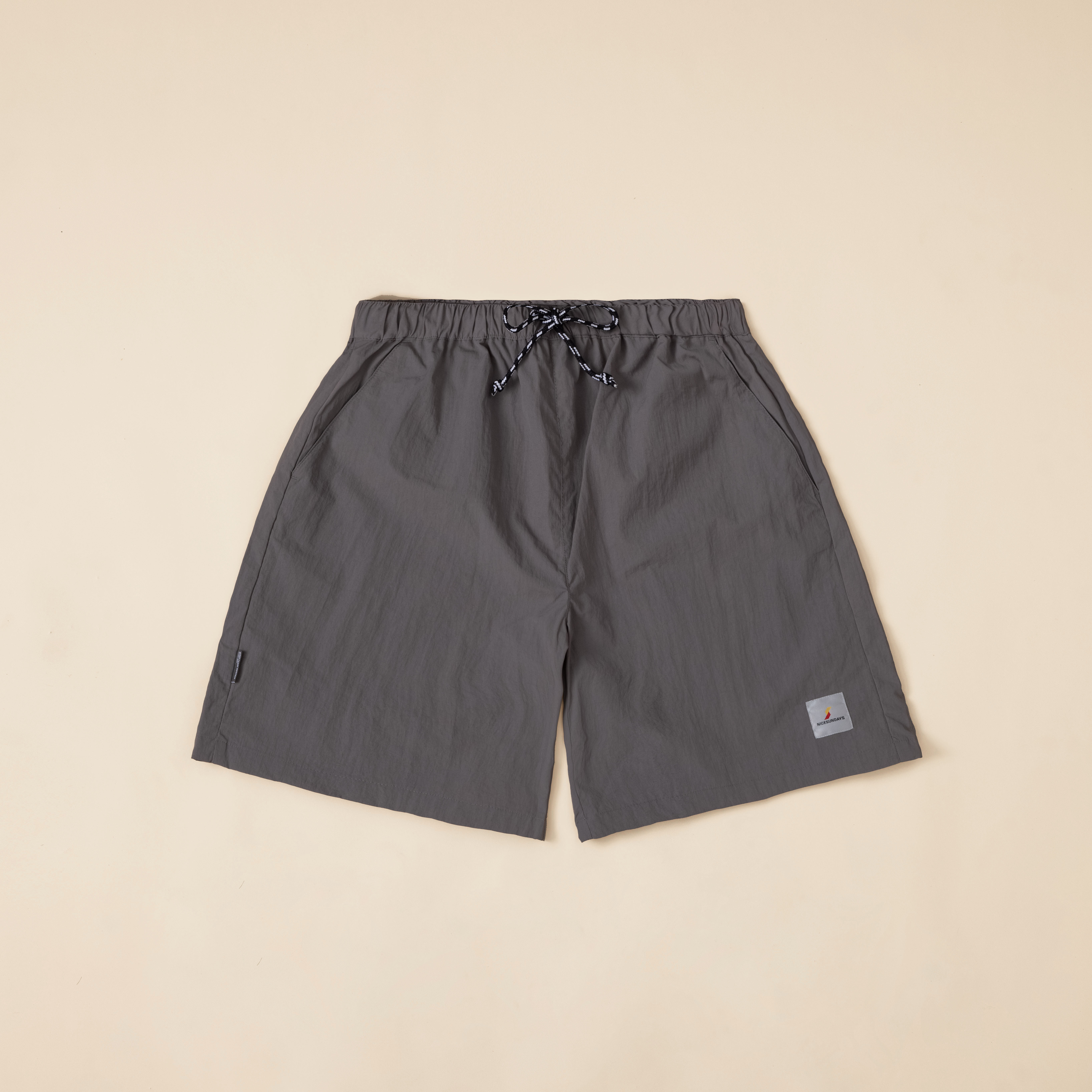 Basic Nylon Shorts / Gray