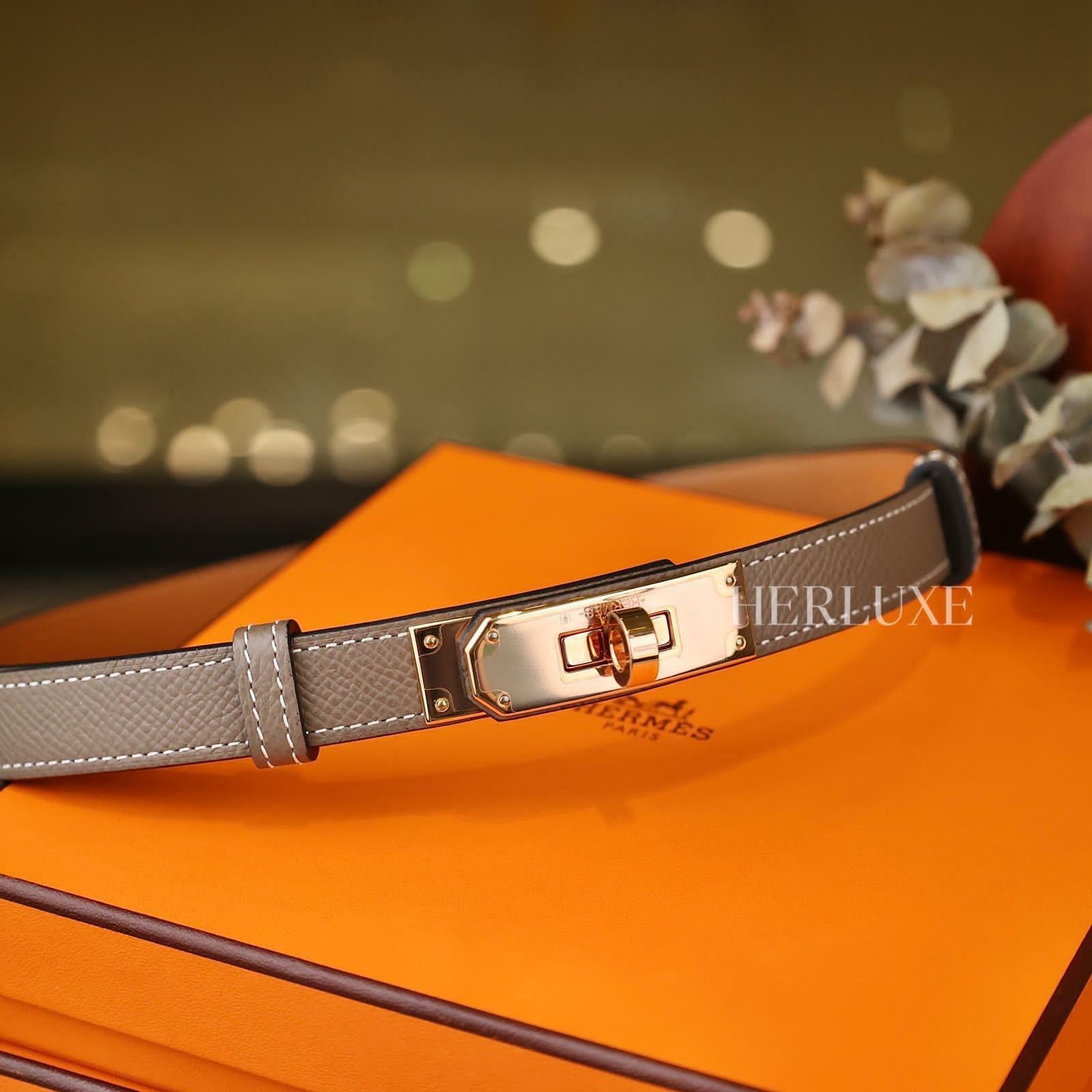 Kelly belt 18 etoupe epsom CD