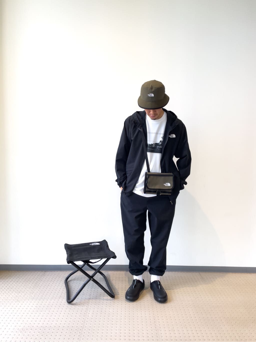 日本 TNF Camp Mesh 漁夫帽