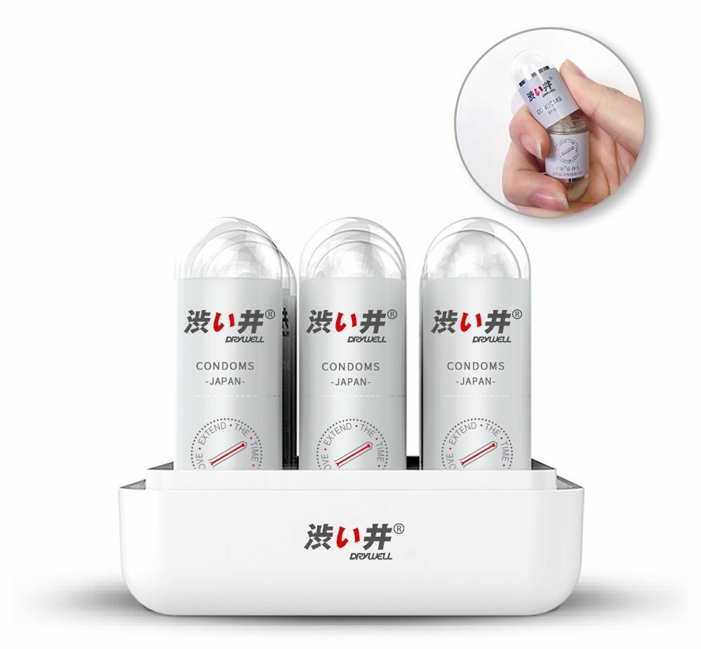 〔日本原裝進口〕Drywell 003 持久型 膠囊安全套9片裝