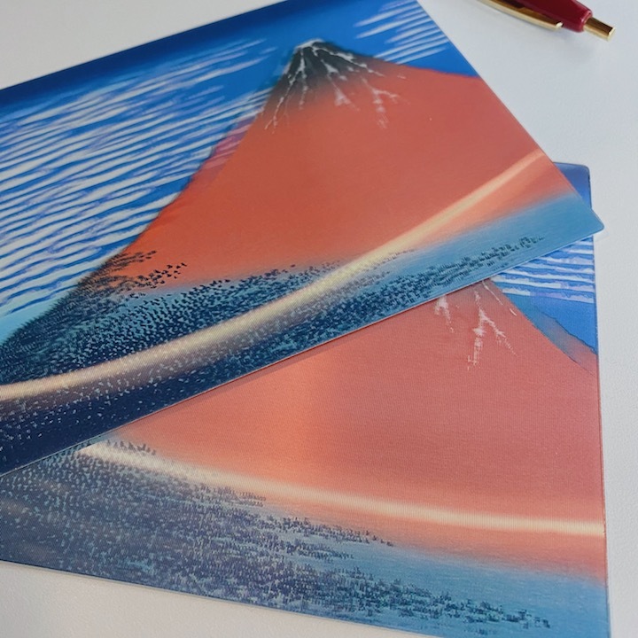 葛飾北齋 凱風快晴 3D明信片｜日本浮世繪系列