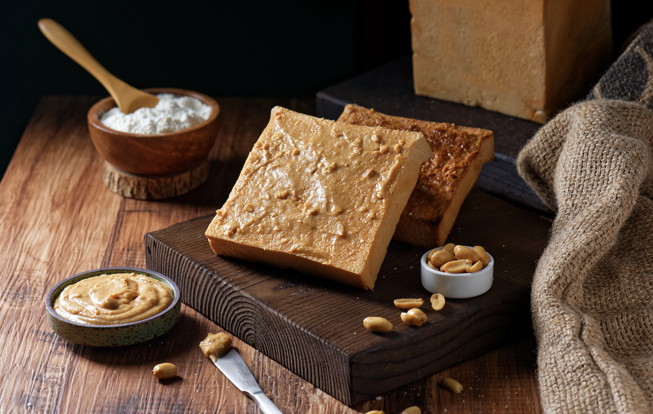 新福源花生生吐司厚片