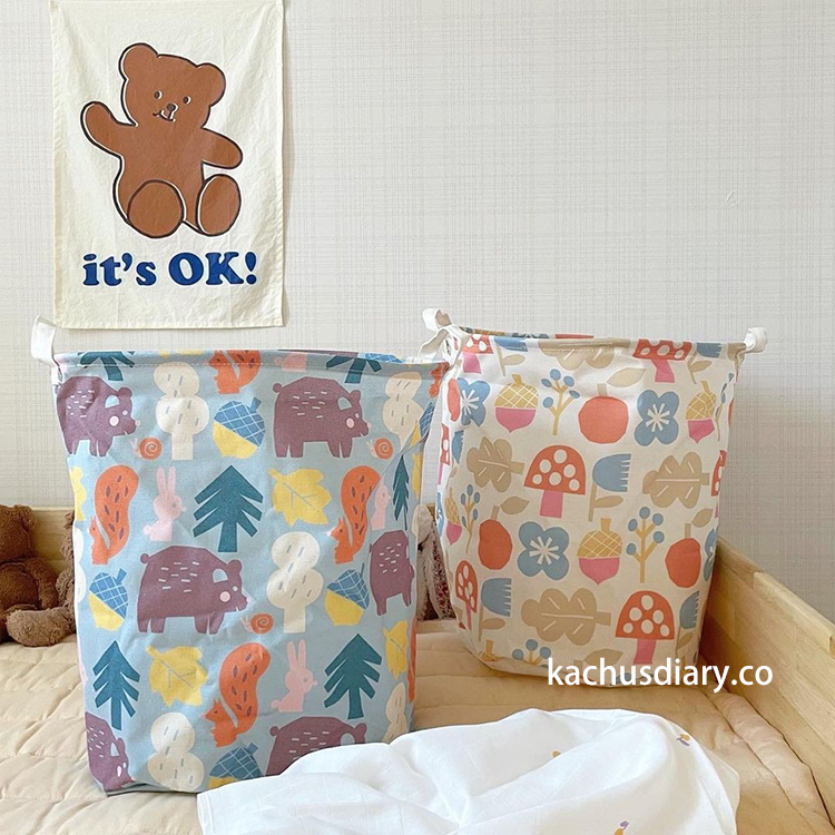 Korea ins 折疊收納桶