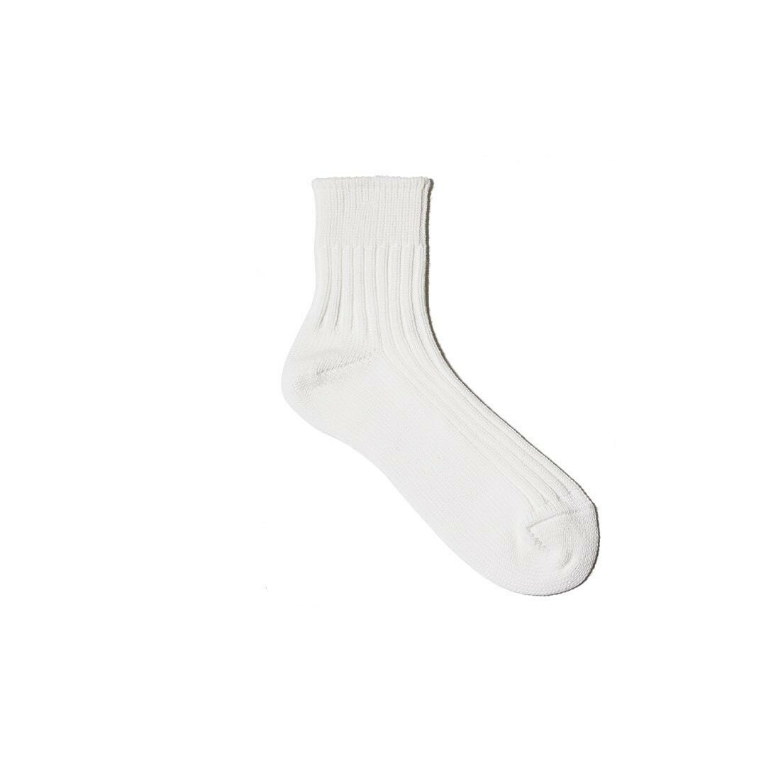 [現貨] Decka DE-26 Low Gauge Rib Socks White
