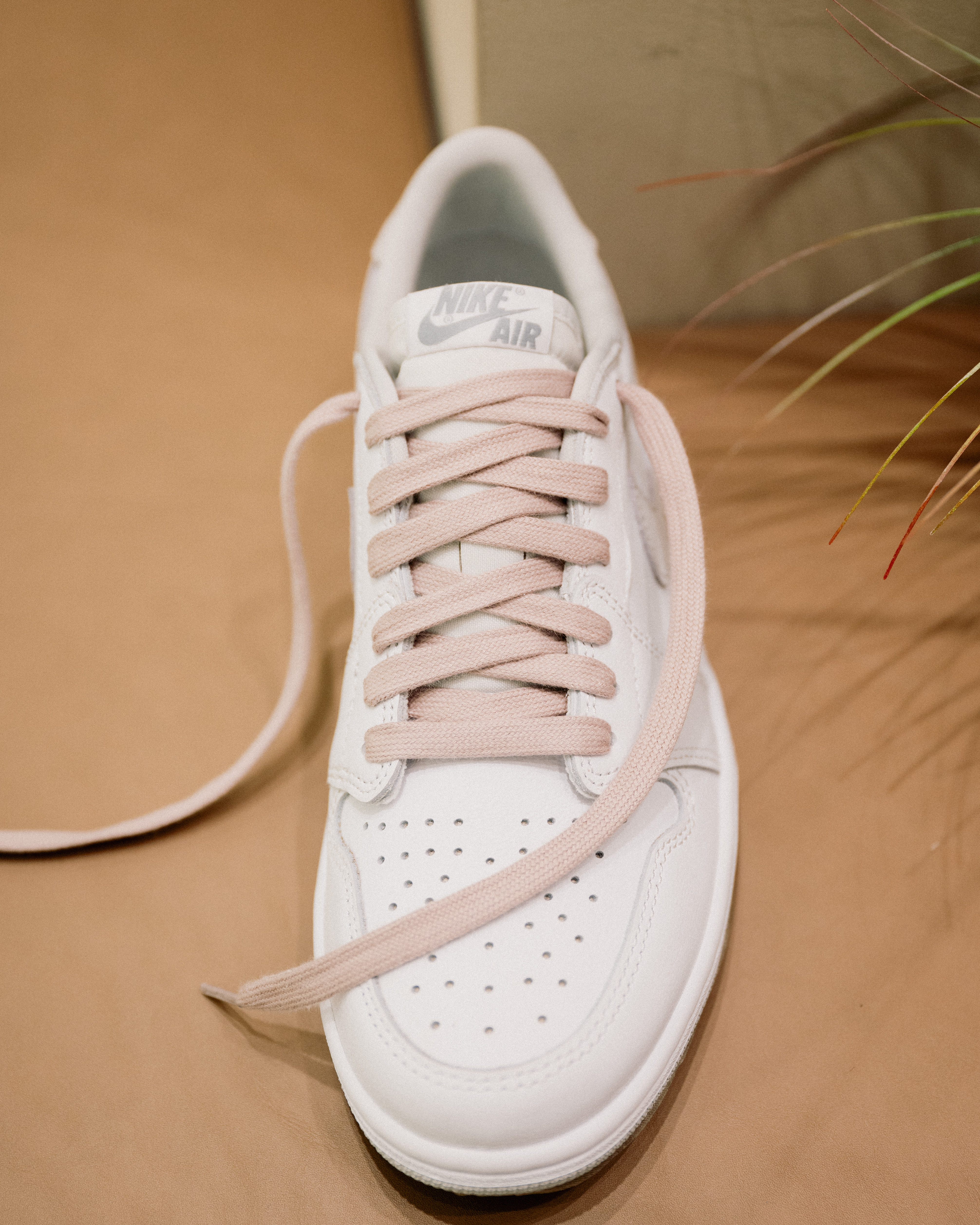 【ROPE LACE Supply】 Flat 100% Cotton Shoe Laces Mauve