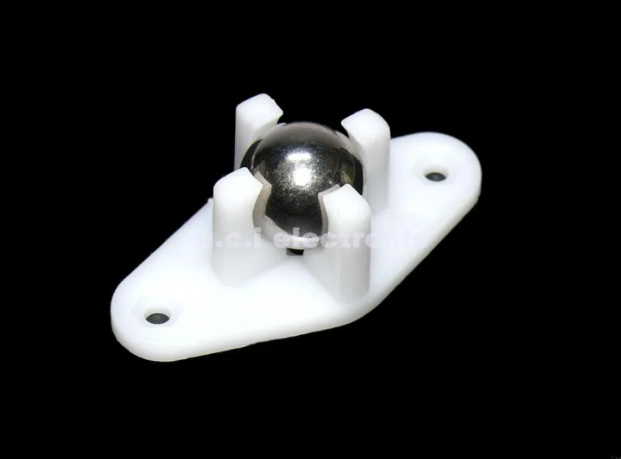 【UCI電子】(10-5) 真空W420鋼珠萬向輪 UNO智能小車底盤牛眼尼龍mbot N20