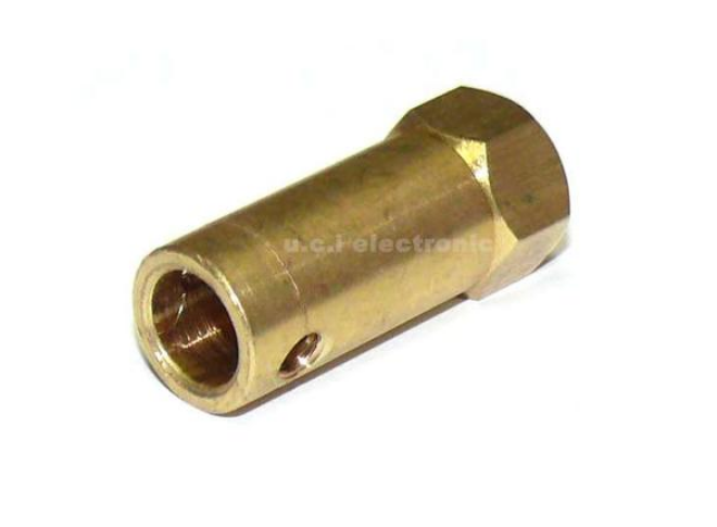 【UCI電子】(C-5-9) 加長型六角聯軸器 加長軸聯接器 30mm長 直流電機連接器 機器人