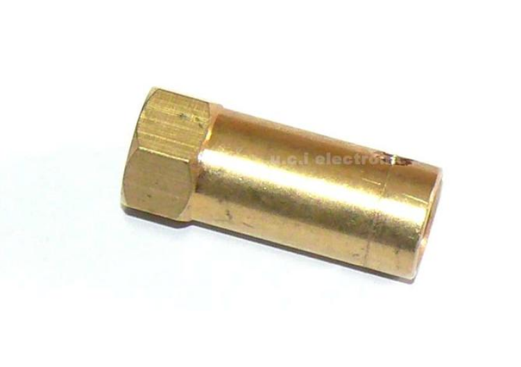 【UCI電子】(C-5-9) 加長型六角聯軸器 加長軸聯接器 30mm長 直流電機連接器 機器人